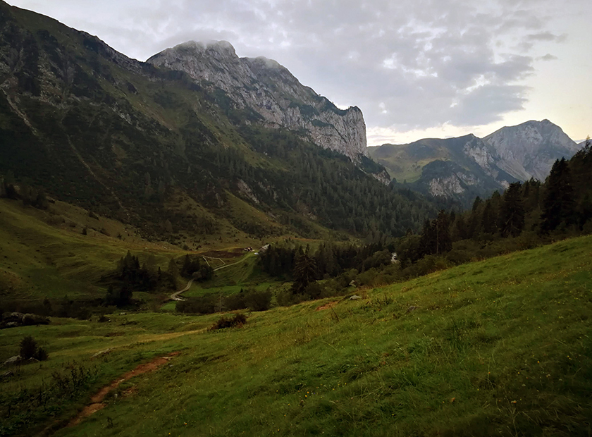 Baite di Mezzeno Itinerario trekking Pizzo del Becco